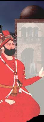 Nadir Shah in an unusually peaceful mood